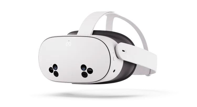 Photo of the Meta Quest 3S VR headset